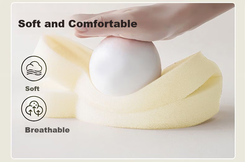 Bledilait Baby Pillow Infant Shaping Pillow Newborn Head Correction Anti-Flat Head Silicone Pillow 0-6 Months 10