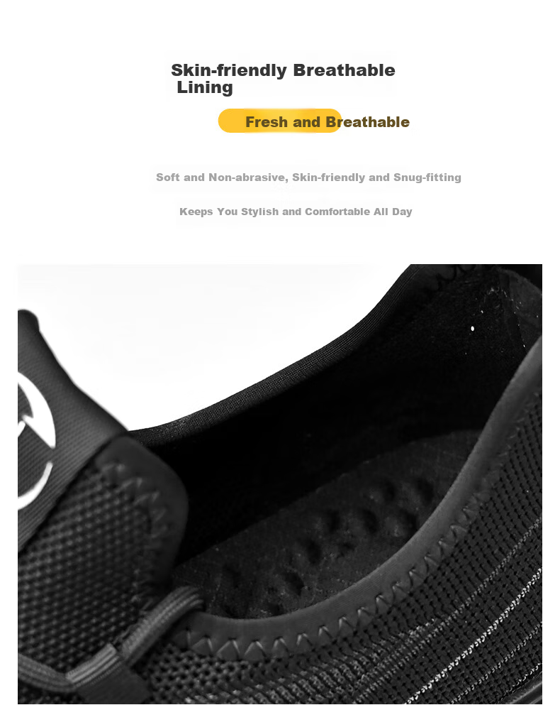 Spider King Men's Shoes Spring Summer Thin Mesh Breathable Flyknit Lightweight Sports Casual Shoes 28F069 Gray Size 41 7