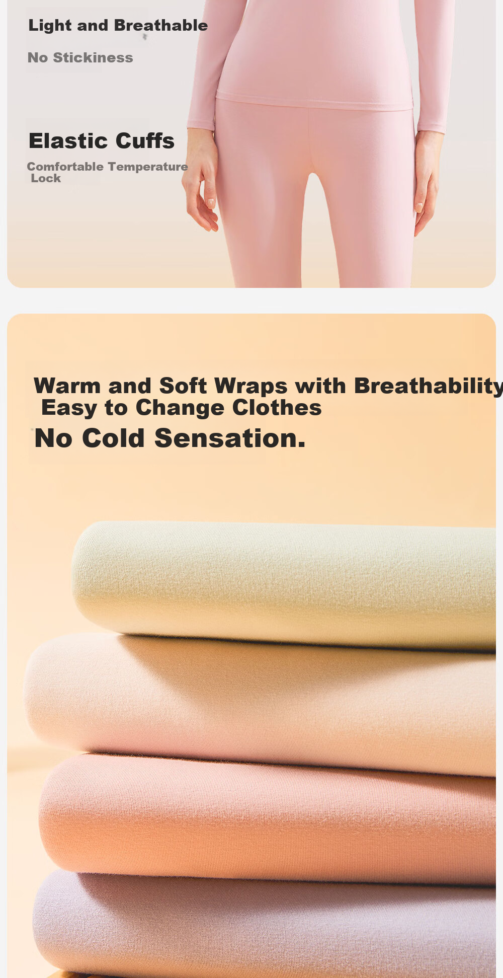 Urban Beauty 95% Cotton Thermal Underwear Women's Autumn High-Waist Set Winter Thin 10A Antibacterial Anti-Mite Anti-Static 4
