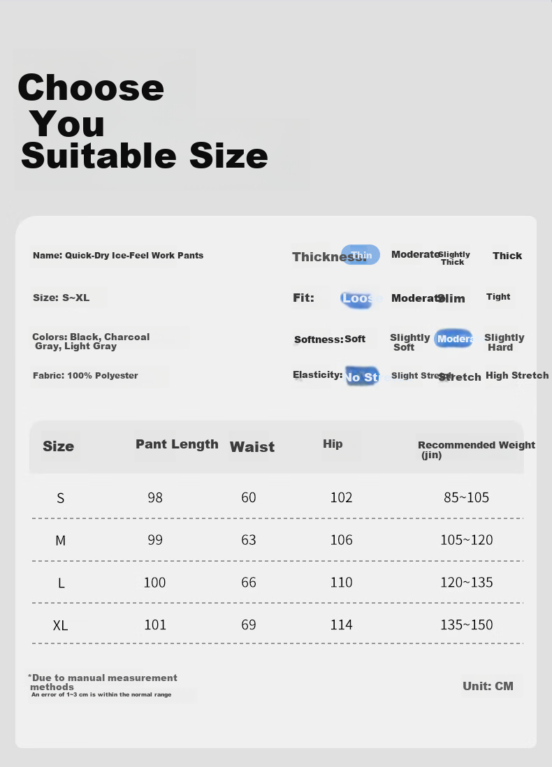 Borui Women's Slant Pocket Cargo Pants 2026 New Spring Summer Thin Sun Protection Quick-Dry Casual Ice Silk Sports Pants 17