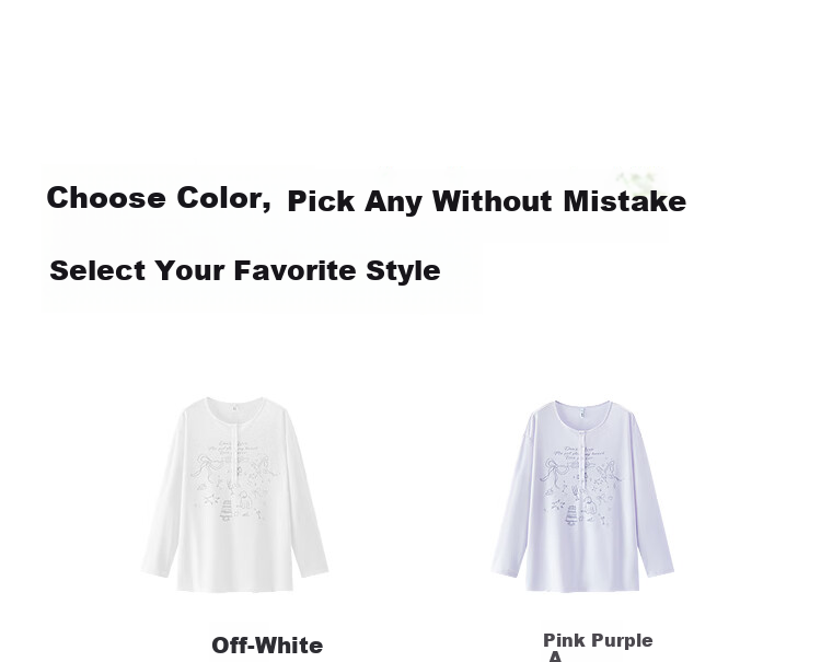 Semir Women's Long Sleeve T-Shirt Summer Mid-Length Oversize Printed Sweet Girl Style Pullover 109326101003 2026 9