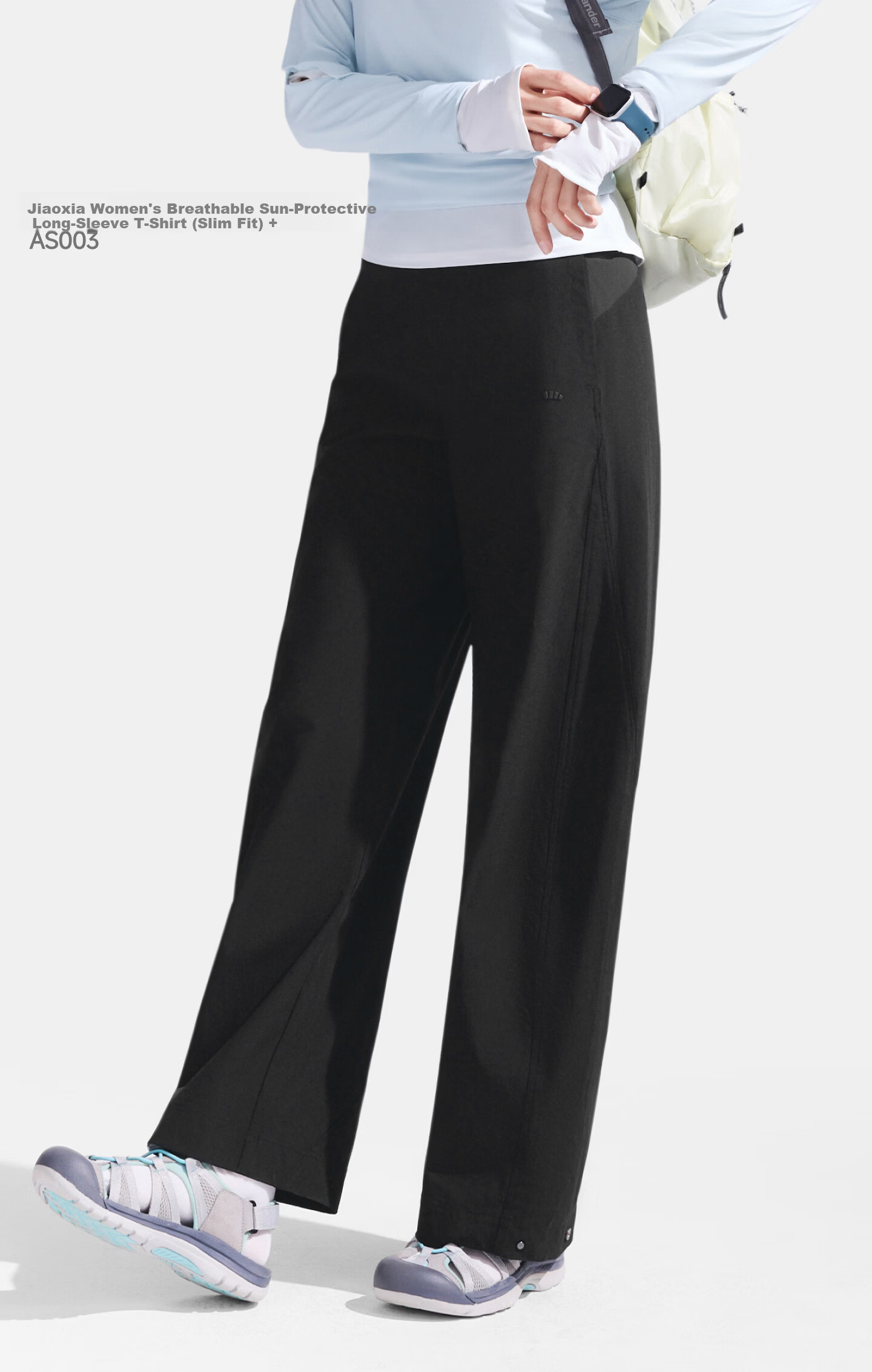 Beneunder Quick-Dry Curved Blade Pants Women's Sports Casual Long Trousers Commuter Woven Sun Protection Pants DS011 26 Spring Summer 23
