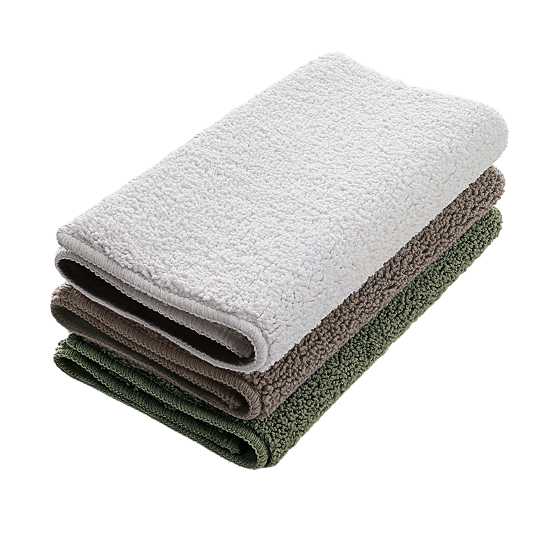 Da Jiang Small Blue Removable Washable Floor Mat Bathroom Door Water Absorption Foot Mat Toilet 50x80cm Carpet Surface Only 1 Piece