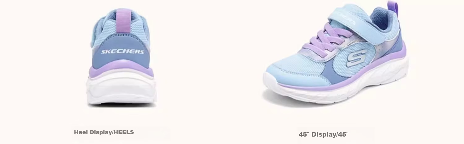 Skechers Kids Windrunner Training Shoes Casual Comfortable Fashion Sports Sneakers 303978L 30