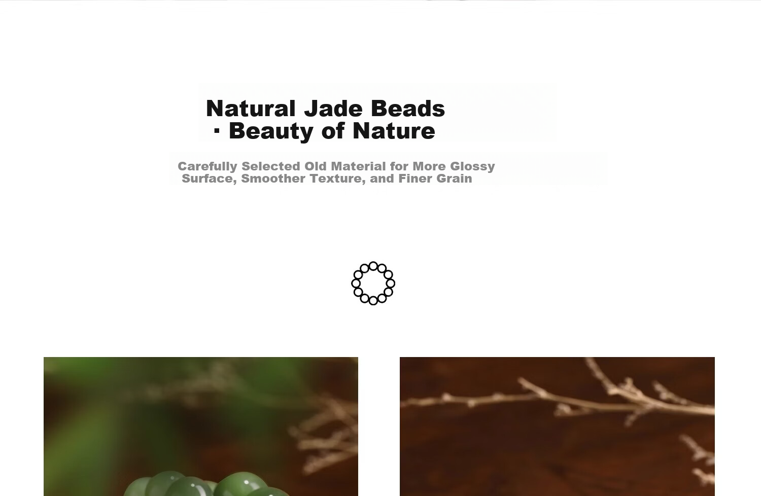 Sino Gem Hetian Jade Green Jade Beaded Bracelet for Women Natural Jade Stone Strand Anniversary Birthday Gift for Girlfriend Wife Mom 9