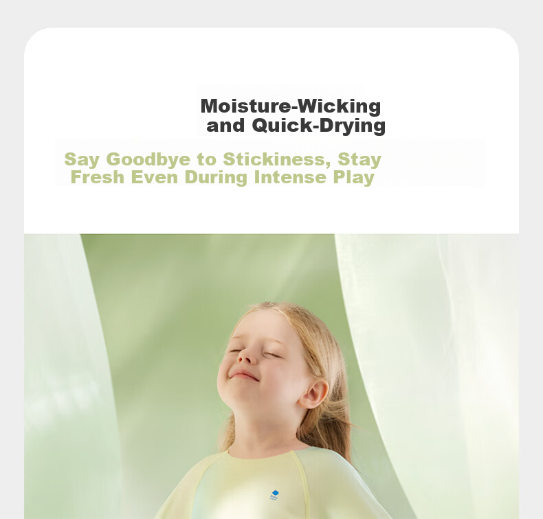 Babycare Children's Natural Cool Spring and Summer Home Mid-Sleeve Adjustable Baby Loungewear Set Mint Seed 100 4