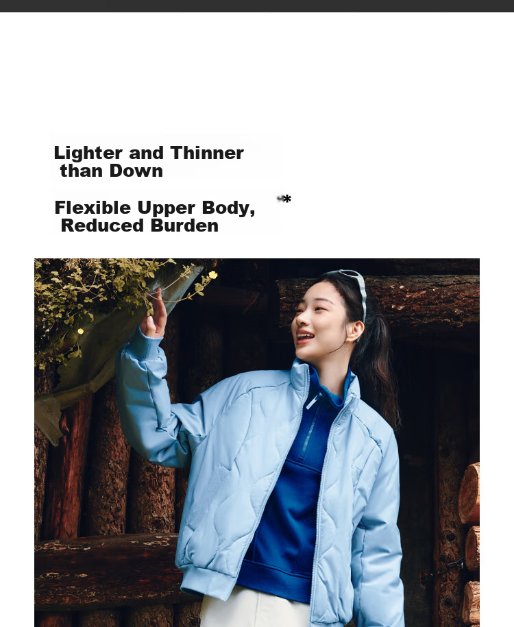 Beneunder Women's Fleece Jacket Warm Mid-Weight Machine Washable Outdoor Cotton Coat CL004 Down-Like 9