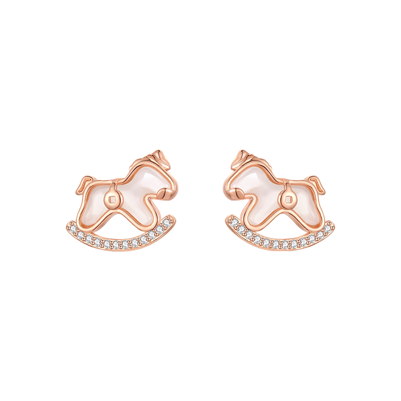 Burberry Luxury Weekly Stud Earrings for Women 2026 New Niche High-End Birthday Gift for Girlfriend Wife
