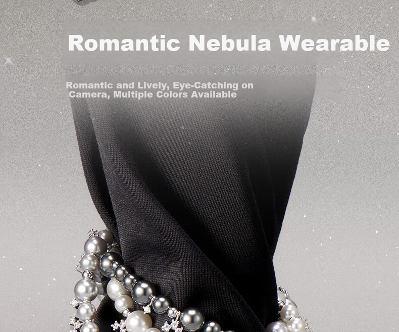 HEFANG Nebula Bubble Necklace Clavicle Chain Birthday Gift [520 Valentine's Day Gift] for Girlfriend 4