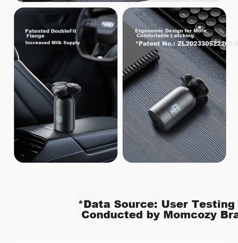 FLYCO Borui Series Electric Shaver Men's Portable Rotary Waterproof Fast Charging Digital Display Gift for Husband Boyfriend P16 15