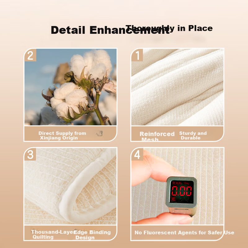 Ran Brand Classic Cotton Quilt Xinjiang Cotton Core Bedding Dormitory Single Mattress Quilt Autumn Winter Quilt 6 Jin 1.5x2m
