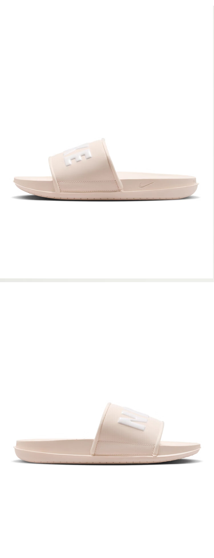 NIKE Women's Slippers, NIKE OFFCOURT SLIDE Sneakers, BQ4632-011, White And Black, Size 35.5 2
