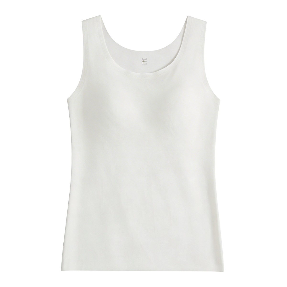Miiow Women's Padded Camisole Vest Summer Thin Integrated Base Layer Cooling Slim Fit Outerwear Concealing Side Breast