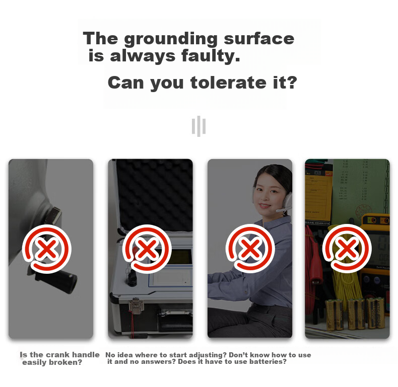 People's Ground Resistance Tester Lightning Protection Ground Voltage Detector Ground Resistance Meter RE ZC29B-1 1