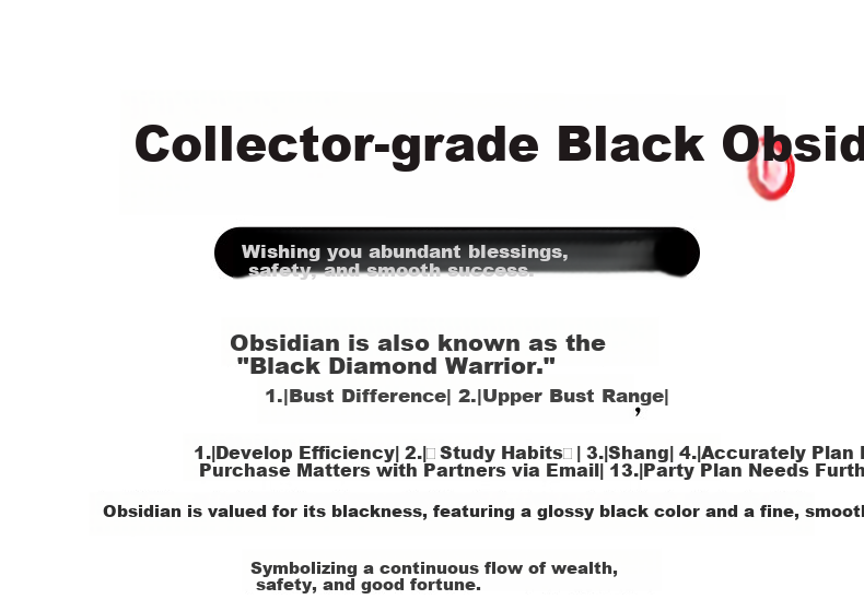 Jinshiling Collectible Natural Aquamarine Obsidian Bracelet Unisex Five Elements Crystal Bracelet Qixi Valentine's Day Gift 2