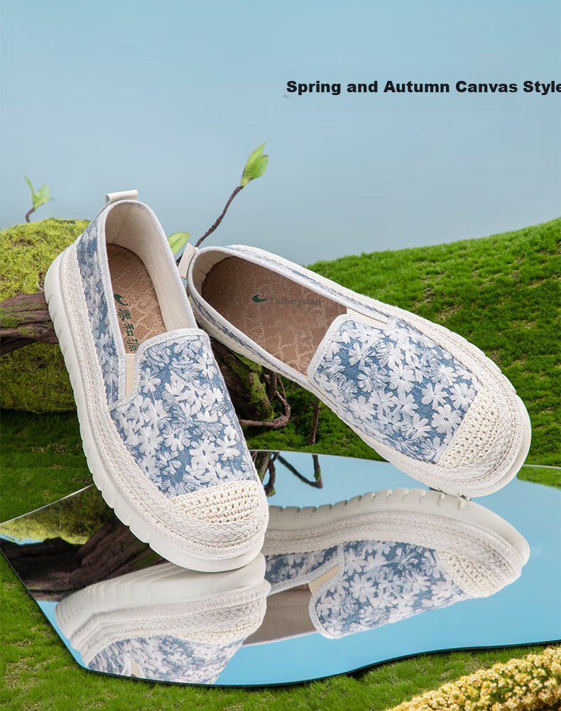 Taiheyuan Spring Summer Women's EVA Soft Sole Non-Slip Comfortable Casual Slip-On Thick Sole Lightweight Fisherman Shoes 12