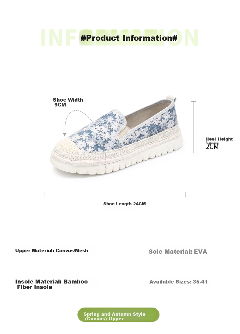 Taiheyuan Spring Summer Women's EVA Soft Sole Non-Slip Comfortable Casual Slip-On Thick Sole Lightweight Fisherman Shoes 10