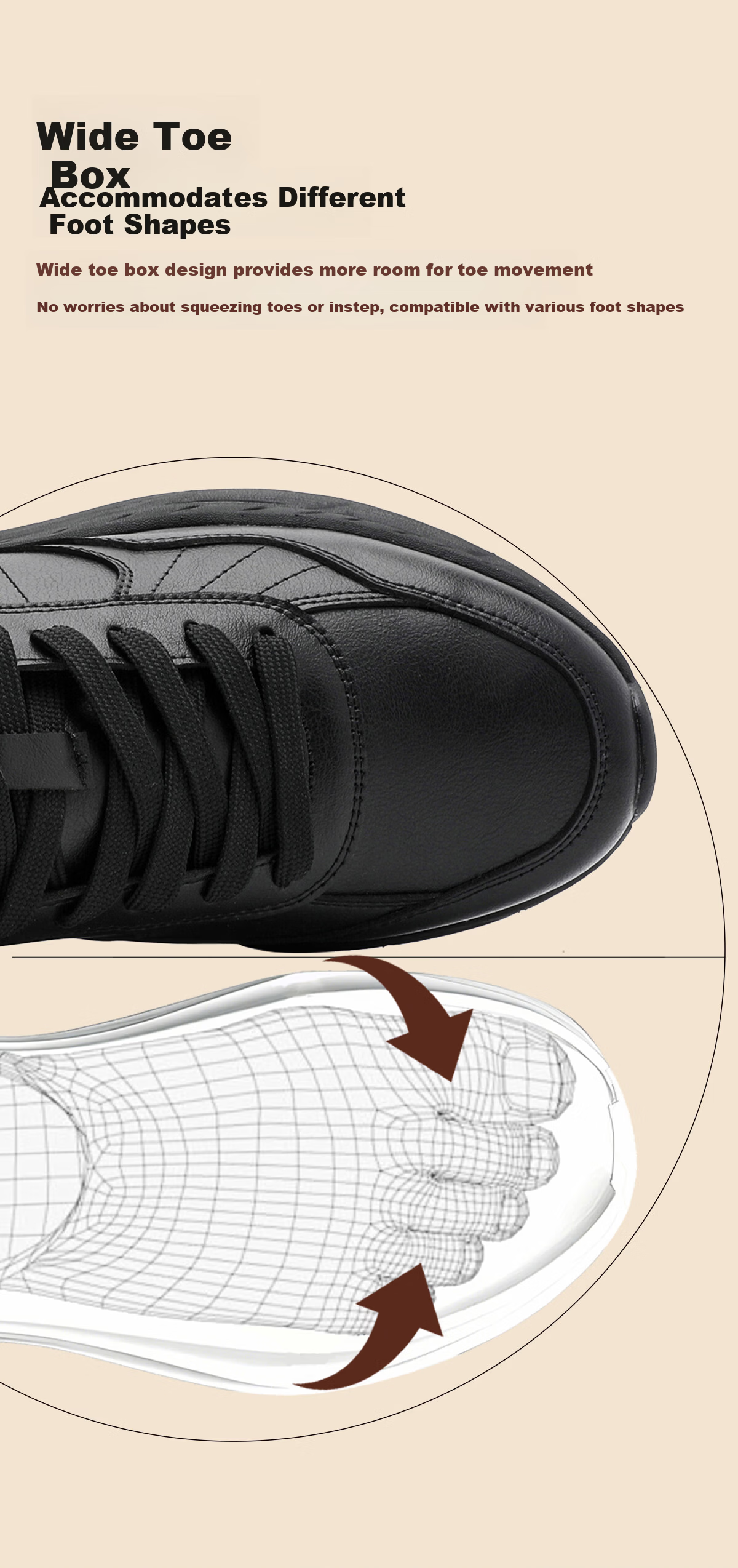 ChuWang Non-Slip Water-Repellent Oil-Resistant Chef Shoes Men's Casual Sports Leather Work Shoes New Model Size 43 12