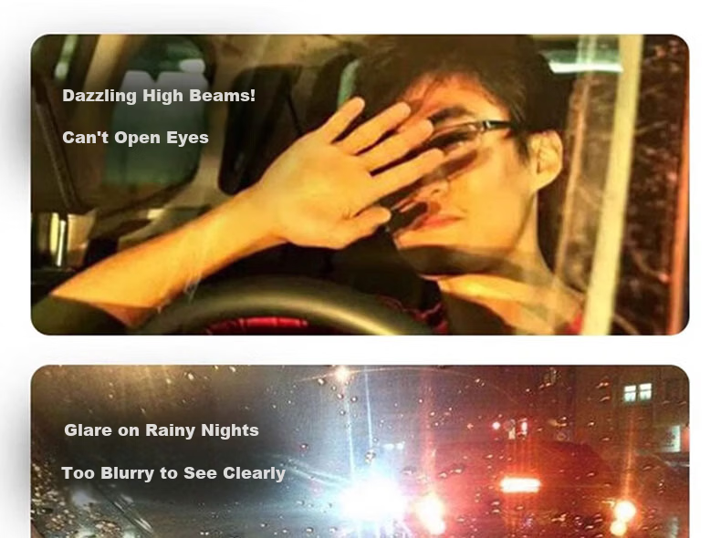 Jimmy Orange Night Vision Glasses for Driving Men High-Definition Anti-Glare Nighttime Driving Glasses for Women Anti-Strong Light 3