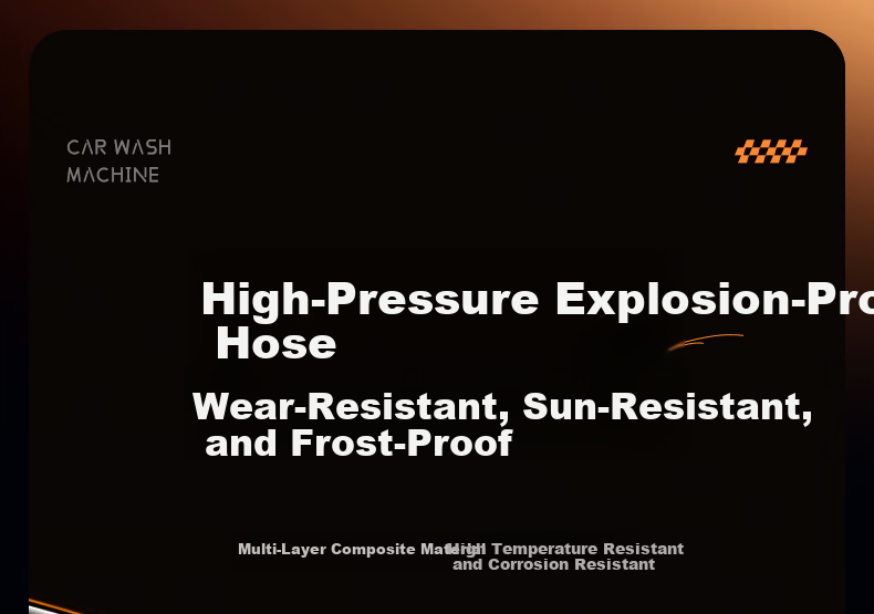 HUIDUODUO Commercial Car Wash Machine High Pressure 220V Household Water Spray Gun Powerful Floor Cleaning High Pressure High Power Car Wash Station Special 33