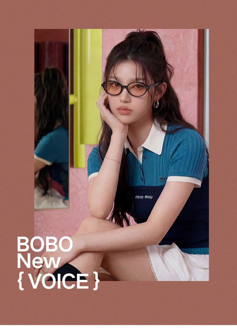 BOLON Bolon Eyewear 26 New Yang Zi Same Style Retro Sunglasses UV Protection Driving Sunglasses Women BL3257A26 7