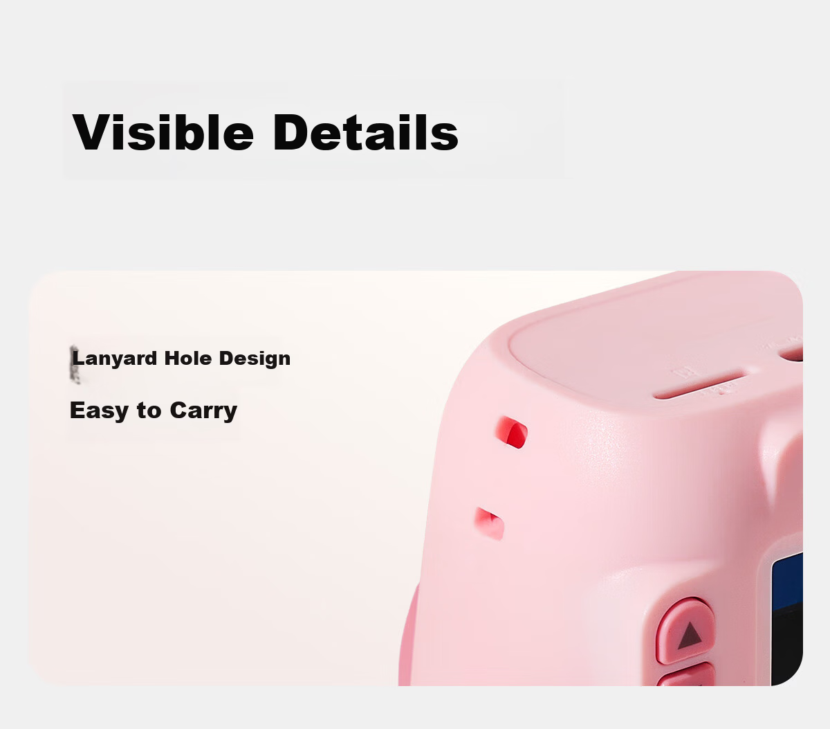 Leleyu Instant Print Kids Camera for Ages 7-14 Toy Birthday Gift for Boys and Girls Pink 14