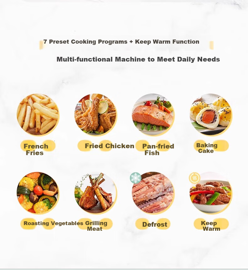 PHILIPS Air Fryer Home Use 4.1L Large Capacity Smart Touch Flip-Free HD9252/81 Black 4