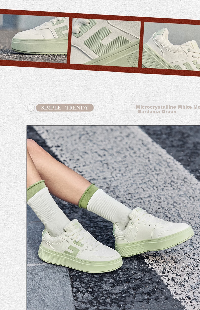 Hongxing Erke Women's Sneakers Summer 2026 New Breathable Versatile Casual Shoes Thick Sole Comfortable Sports Shoes Breeze 14