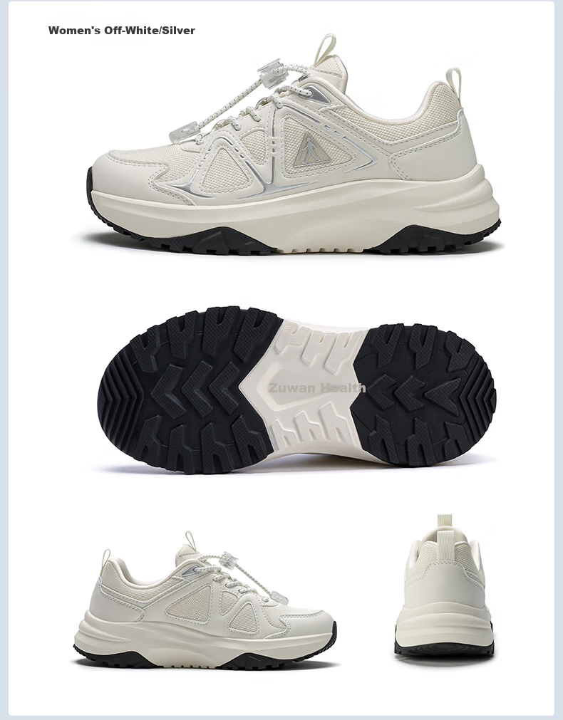 Zulijian Elderly Spring Summer Breathable Walking Sports Shoes Casual Outdoor Non-slip Shoes 26156004J Black/Silver Men 40 24