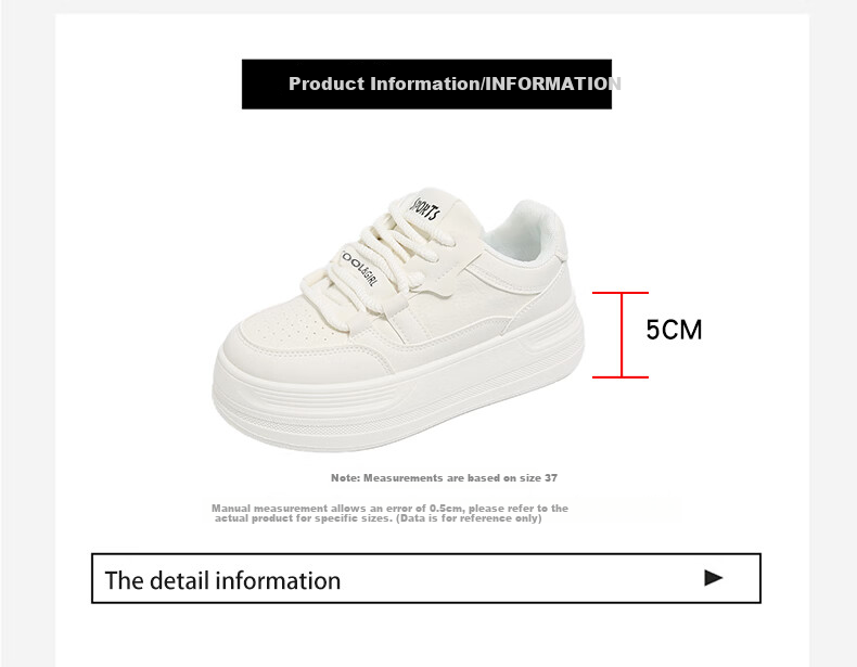 Cartelo Crocodile Women's White Sneakers Spring Fashion Simple Sports Casual Shoes Versatile Skate Shoes Beige 37 5