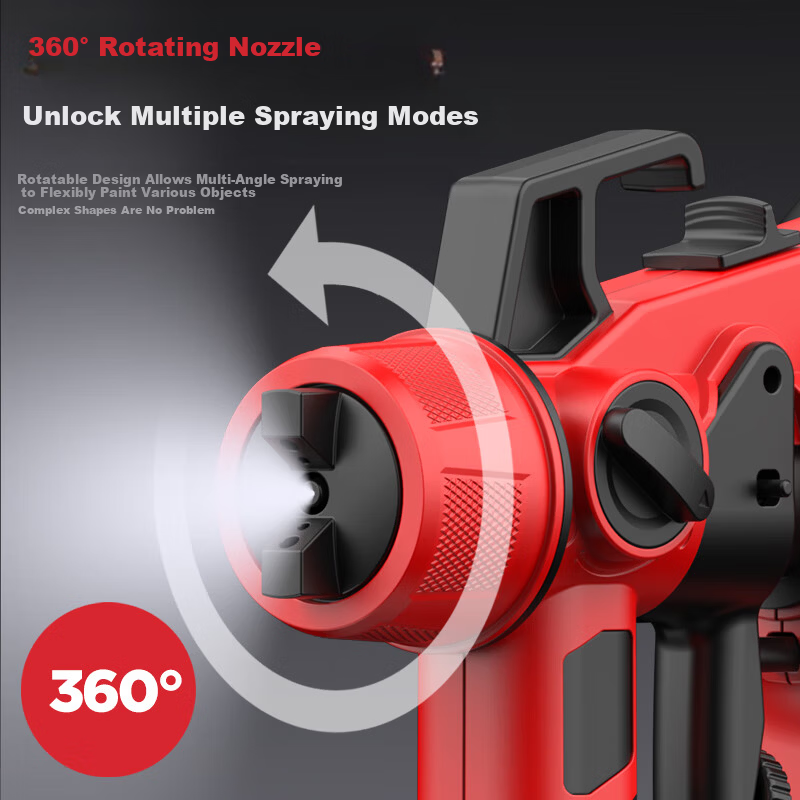 Delixi Electric Electric Spray Paint Gun Latex Paint Machine High Atomization Spray AC Plug-in Model DLX-EW1363