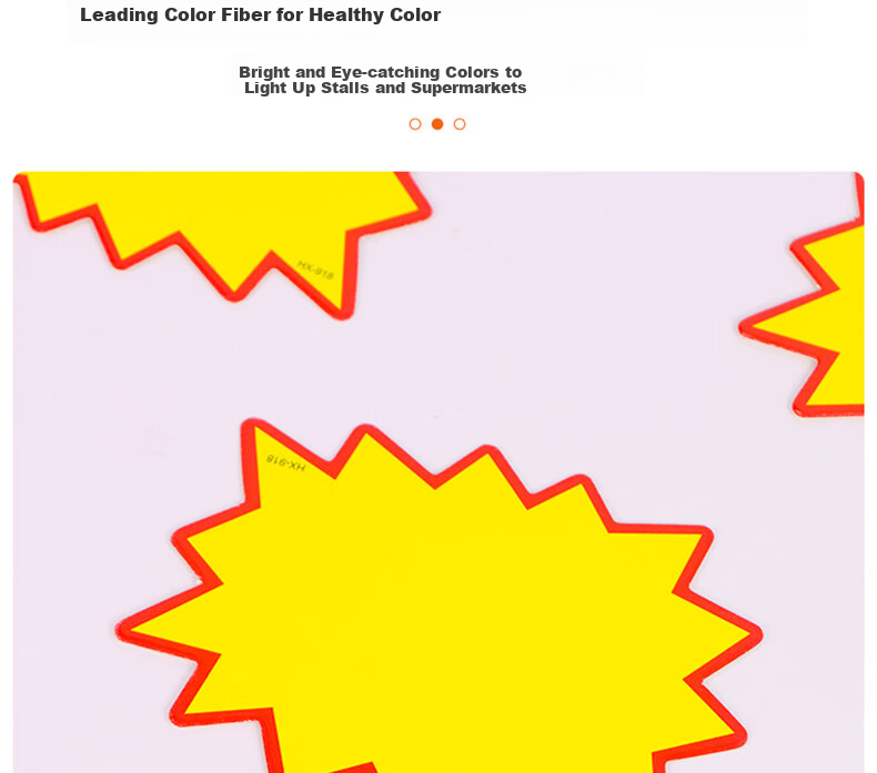 TaTanice Explosion Price Tags Promotional Labels Blank Small Size 100 Sheets with Pen 4