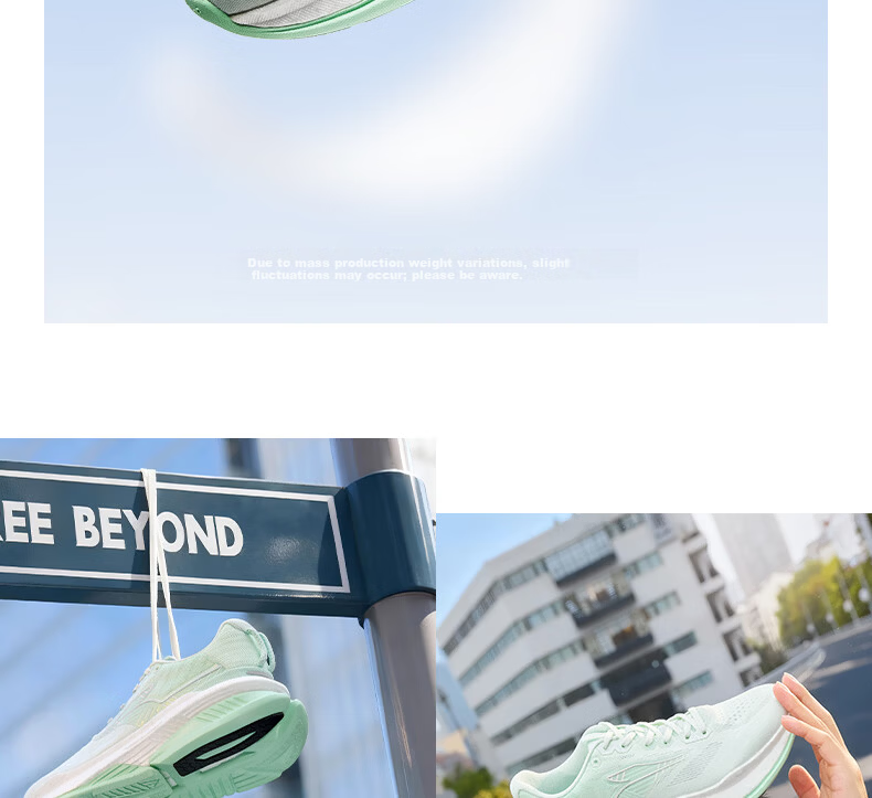 361° Men's Running Shoes Chiyan 6 Spring Summer Breathable Casual Commuter Cushioned Jogging Shoes 672612202-1 12