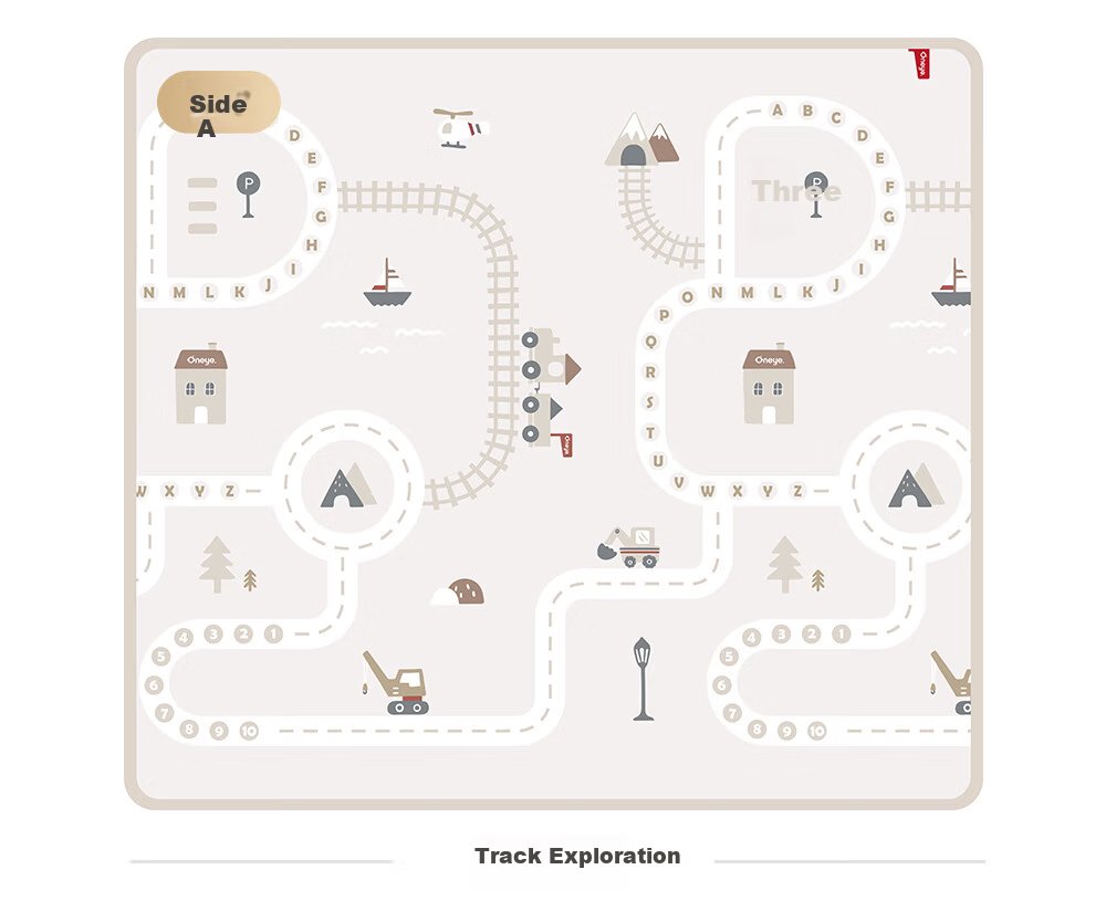 Maruya Baby Crawling Mat Thickened Home Use XPE Foldable Mat 1.5x1.8m 2.5CM - Party 26