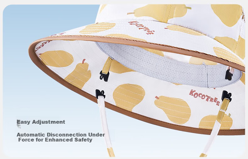 Kocotree KK Tree Kids Sun Hat Large Brim Boys Girls Baby Sunshade Printed Fashion Bucket Hat 20