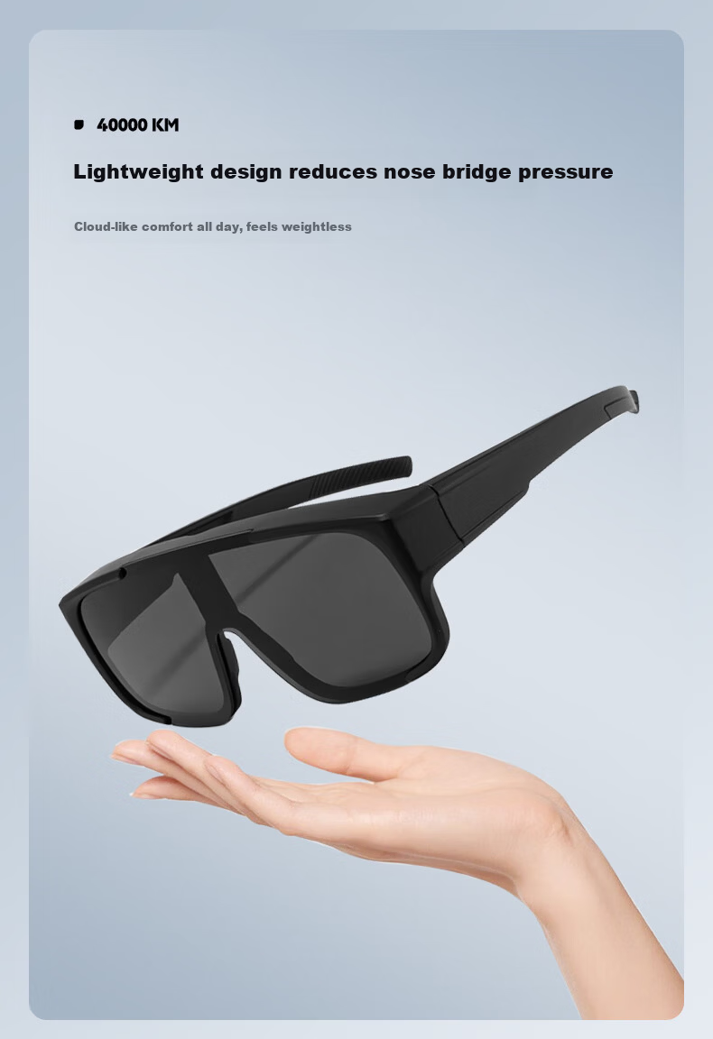 40,000 KM Cycling Sunglasses Protective Men's Mountaineering Glasses Bicycle Mountain Bike Goggles Women's Outdoor Back to School 5