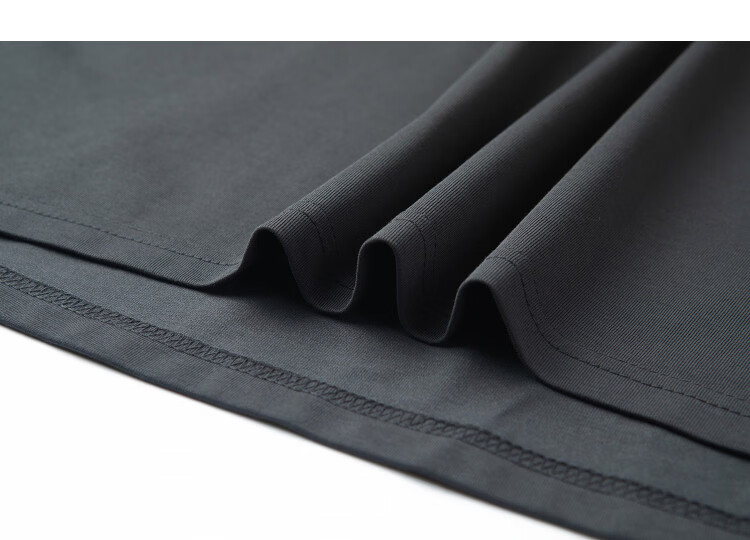 Demana [Cooling Black Technology Sorona] Summer Simple Style Hollow Embroidered Loose Slim Dress for Women High-End Feel 16