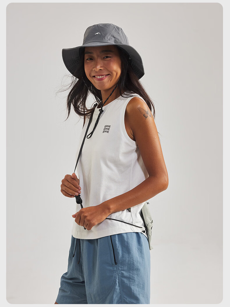 Naturehike Quick-Dry Sleeveless Vest T-Shirt 2026 Summer New Women's Hiking Mountaineering Outdoor Round Neck Loose Breathable Top 18