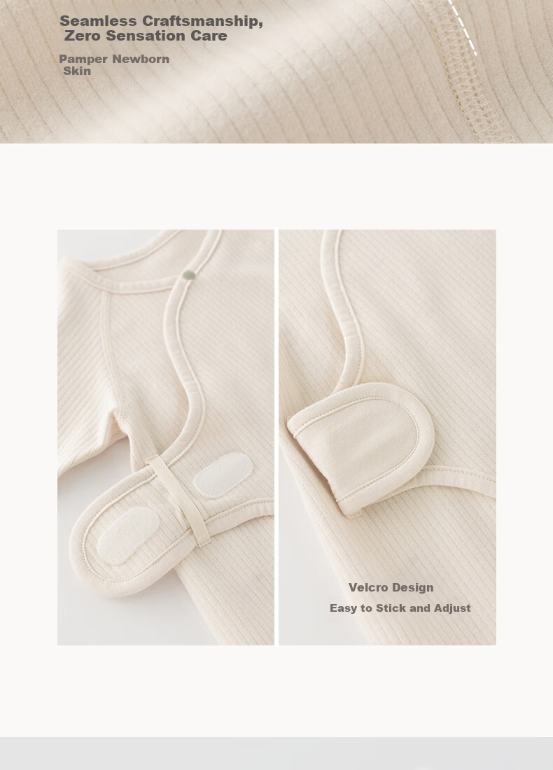 Guaiqi Bear [Light Warm Fleece] Baby Clothes 0-6 Months Spring and Autumn Newborn One-piece Suit Full Moon Hundred Days Baby Pajamas 10
