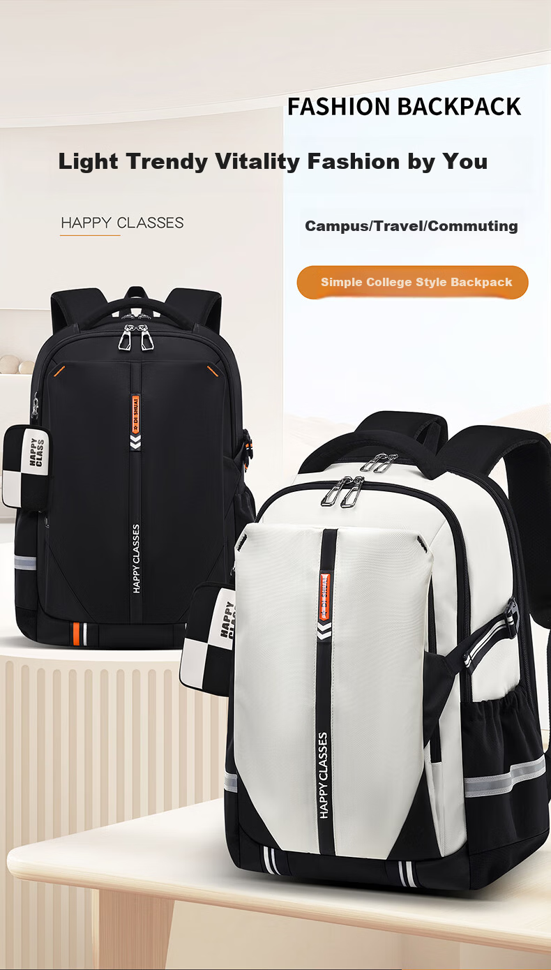 Dishuai Large Capacity Water-Resistant Breathable Lightweight Travel Backpack for Middle School, High School, and College Students 3