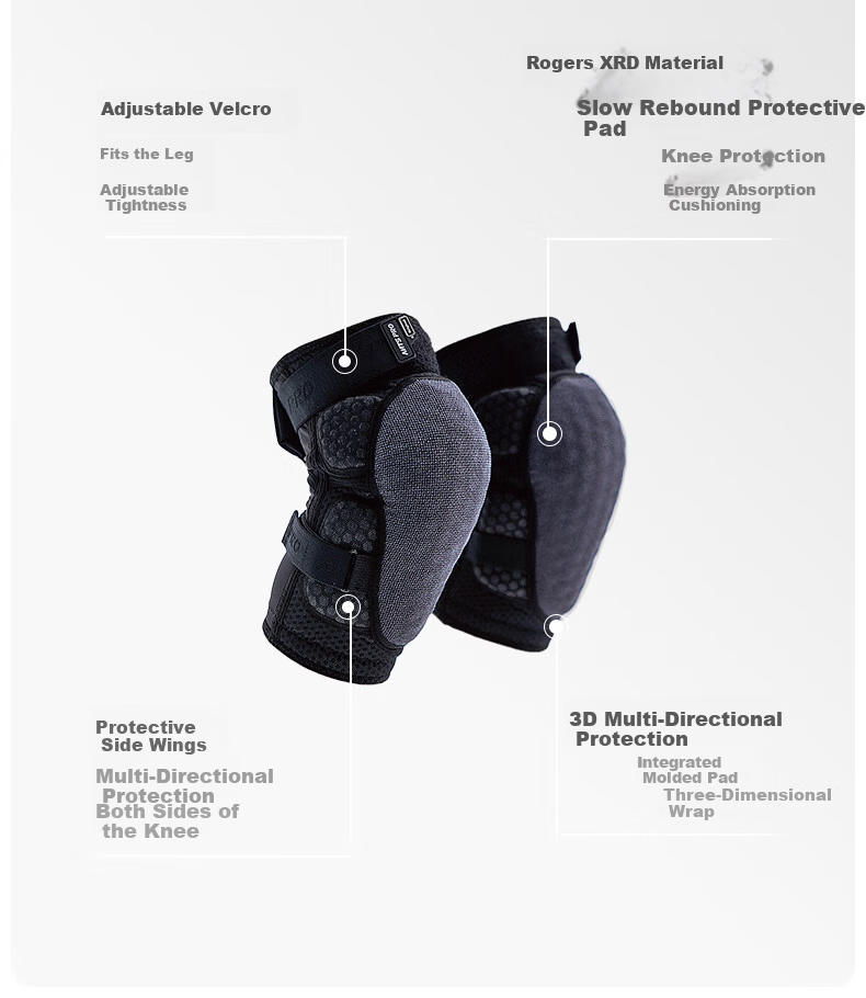 ANTSPRO XRD Material Hip Protection Unisex Ski Kevlar Guard XRD Hip Protector XL 14
