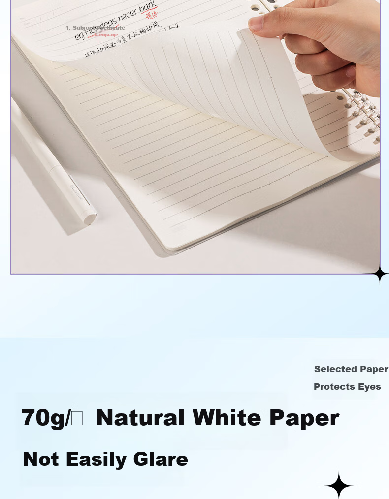 Deli B5 Foldable Loose-Leaf Notebook for Students' Homework, Practice, And Subject Notes, 50 Sheets, Political Science Workbook BDHB5-02 12