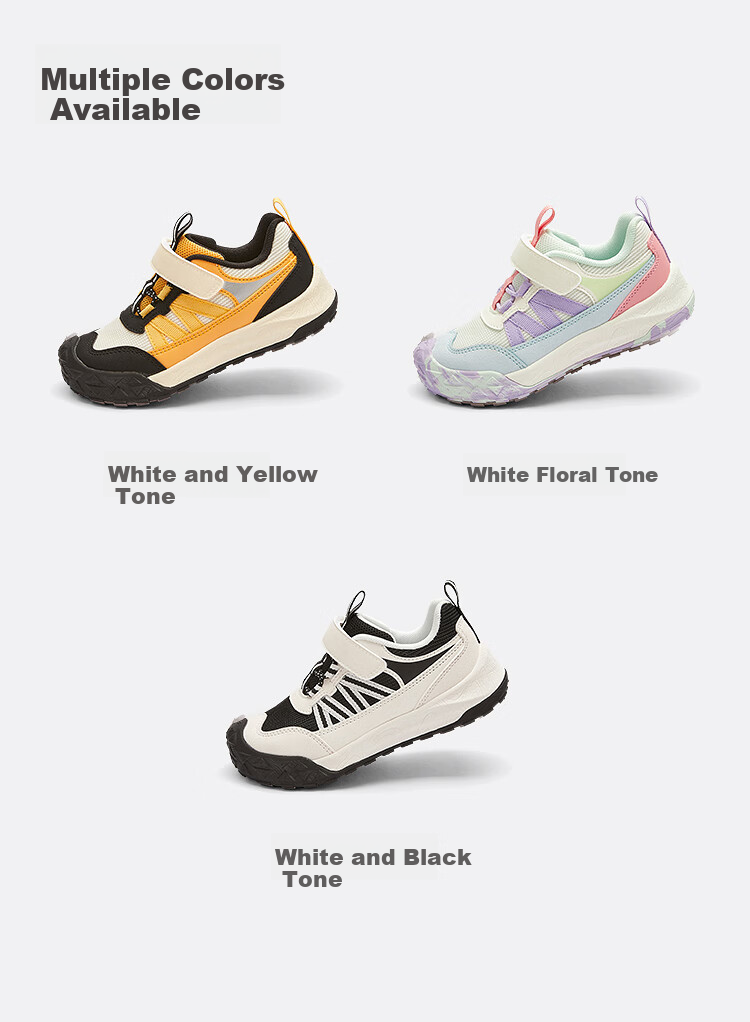 BALABALA Kids Toddler Walking Shoes Boys Girls 2026 New Spring Autumn Non-Slip Baby Sports Outdoor Functional Shoes 10