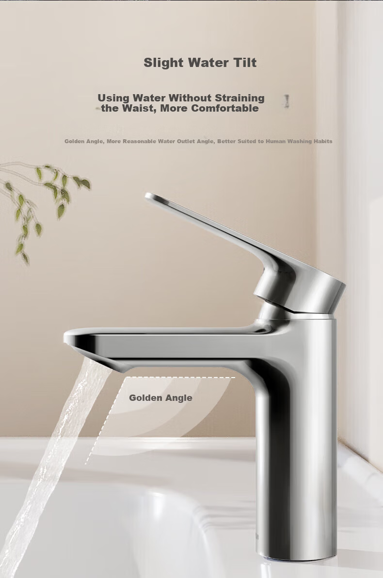 ARROW AE41113GGW-P Bathroom Sink Faucet Hot and Cold Basin Tap 6