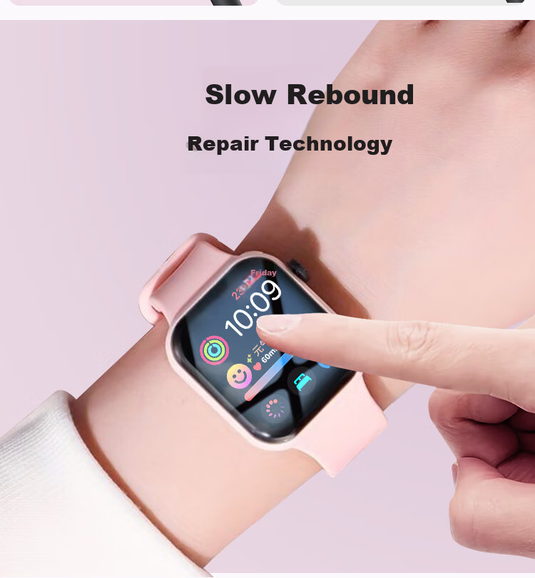 Mohou [2-Pack] Screen Protector for Apple Watch S11/S10, Full Coverage, Automatic Positioning, Anti-Scratch, Anti-Fingerprint, HD Hydrogel Film for Apple Watch 42MM 5
