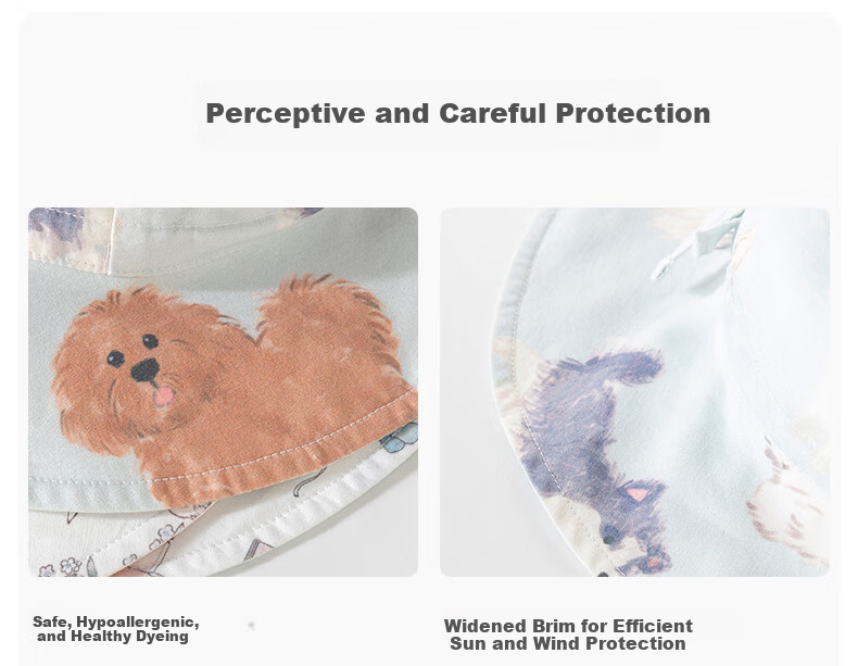 Happy Little Bear Baby Spring Summer Cotton Hat Baby Fisherman Hat Summer Sunshade Hat Newborn Sun Hat 19