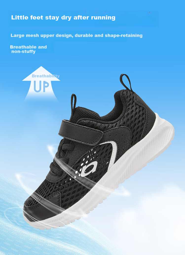 BALABALA Children's Sports Shoes for Boys And Girls, Summer 2026 Breathable Lightweight Running Shoes with Mesh Holes, Non-Slip Sandals, Sneakers 4