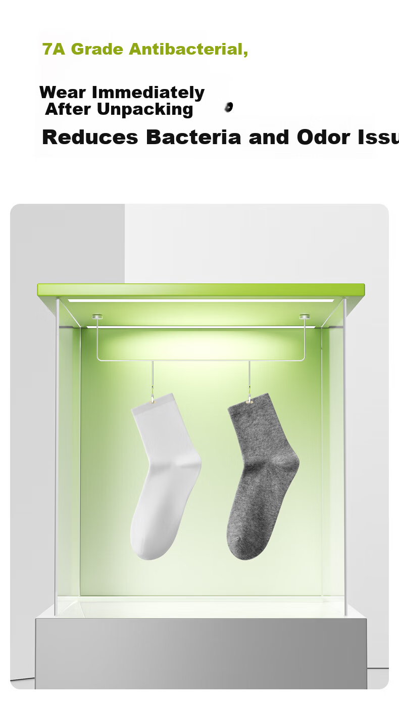 October Crystal Tang Qian Disposable Women's Short Socks Travel Antibacterial Breathable Sweat-Absorbing [5 Pairs] 5