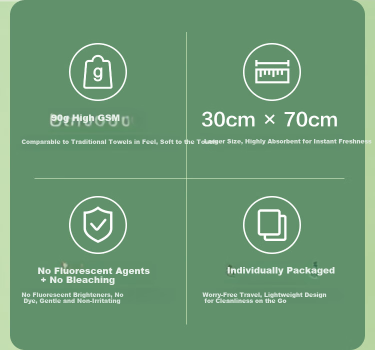 One's Member Disposable Towel Travel Hotel Portable Face Towels 10-Pack 1