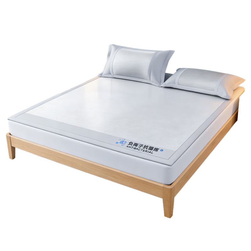 Miiow Negative Ion Ice Silk Cooling Mat Summer 1.8m Home Ice Silk Bed Sheet Summer Suitable for Sleeping Naked Machine Washable 180*200cm